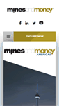 Mobile Screenshot of minesandmoney.com
